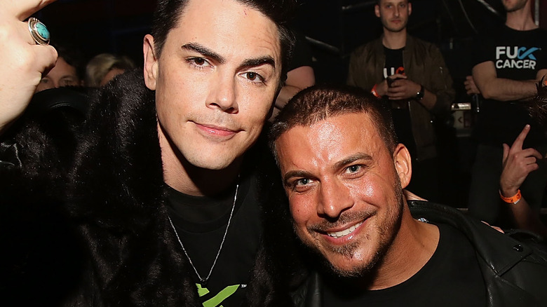 Tom Sandoval and Jax Taylor smiling