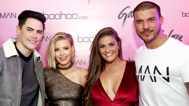 Tom Sandoval, Ariana Madix, Brittany Cartwright, and Jax Taylor posing