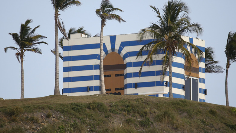 Temple on Little St. James