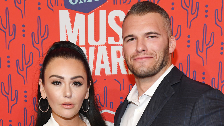 JWoww and Zack Carpinello at the CMT music awards 