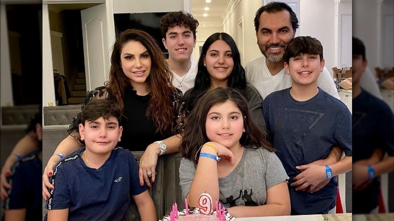 Bill and Jennifer Aydin and their five kids