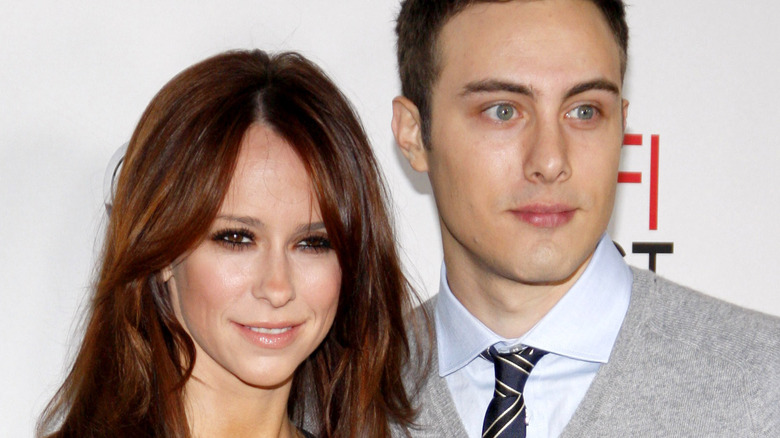 Jennifer Love Hewitt and Jarod Einsohn at an event 