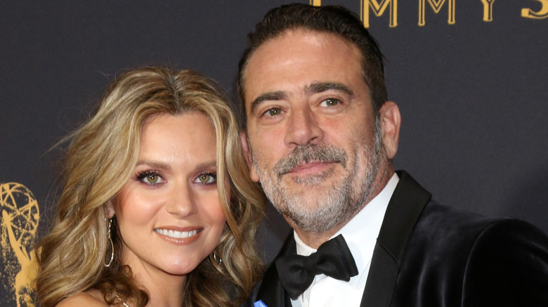 Hilarie Burton and Jeffrey Dean Morgan at the Emmy's