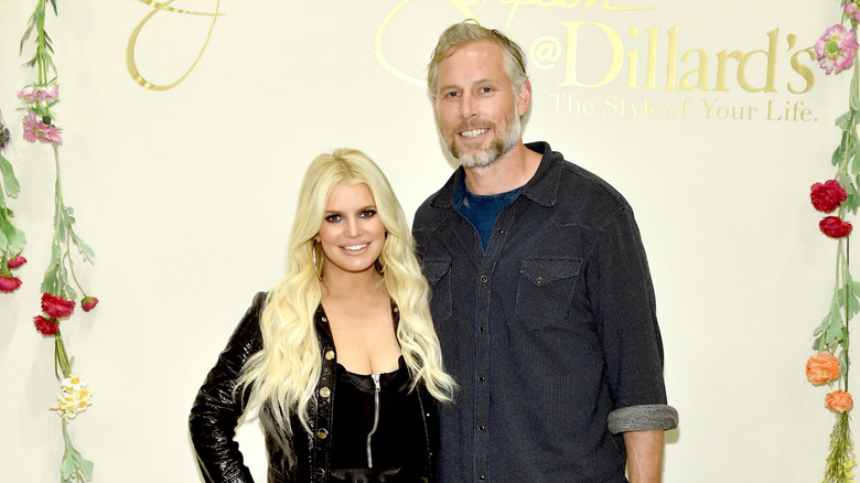 Jessica Simpson with husband Eric Johnson