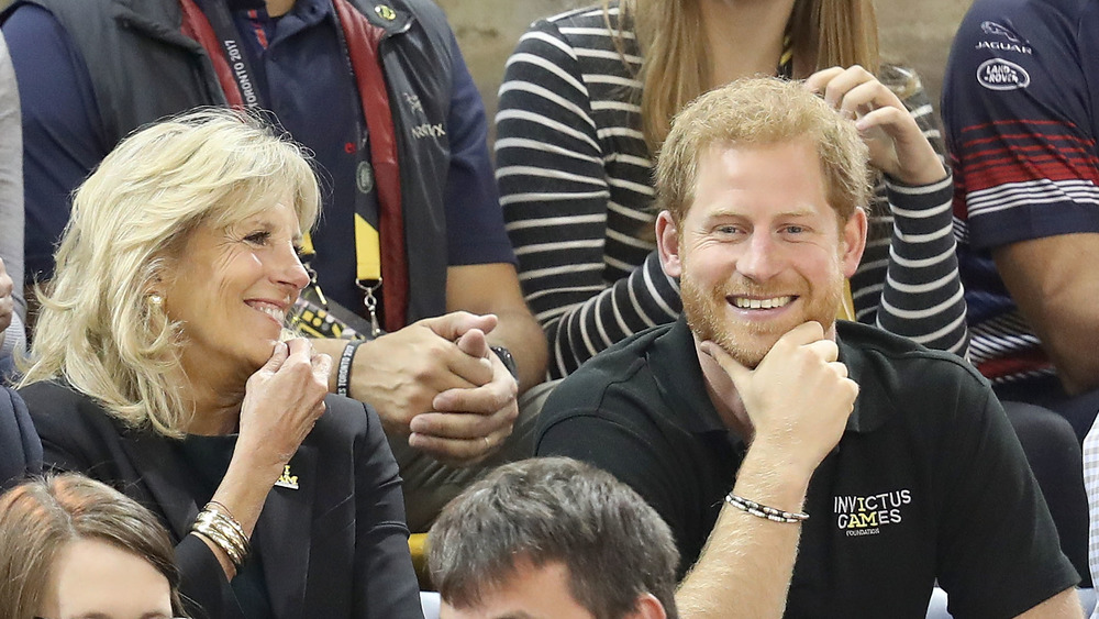 Jill Biden, Prince Harry