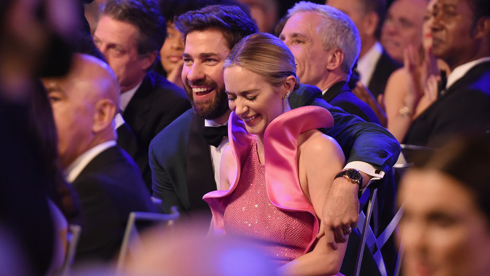 John Krasinski and Emily Blunt