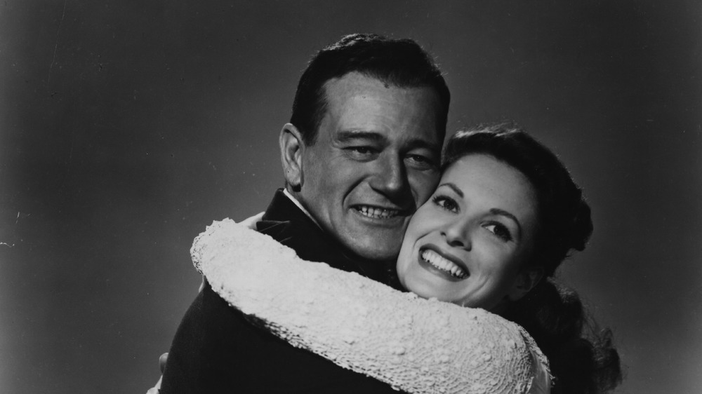 John Wayne and Maureen O'Hara in The Quiet Man