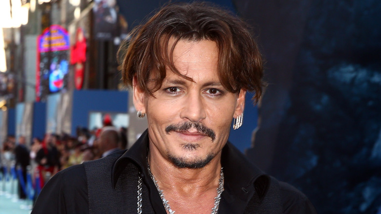 Johnny Depp at an event 