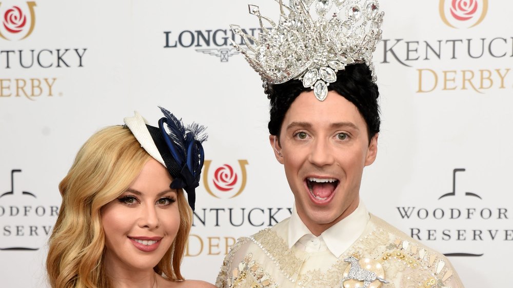 Johnny Weir and Tara Lipinski