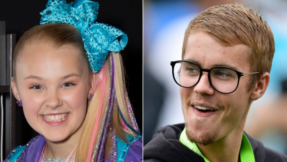 JoJo Siwa and Justin Bieber