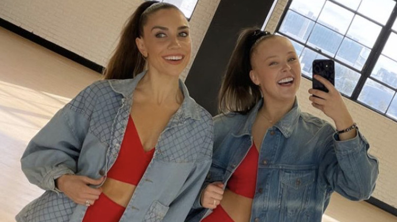 Jenna Johnson and JoJo Siwa