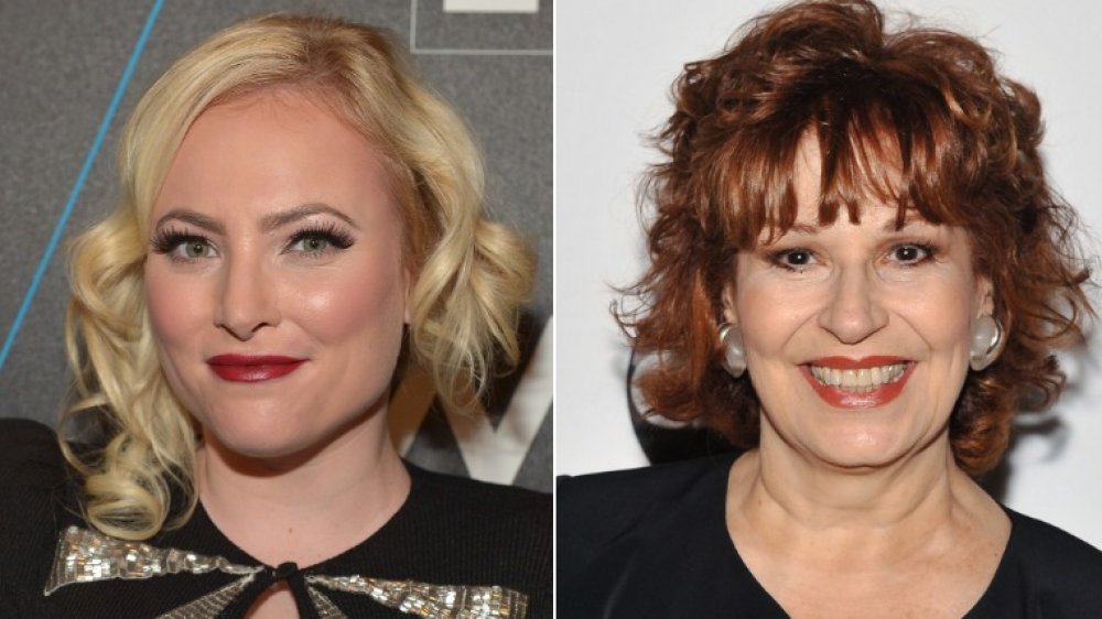 Joy Behar and Meghan McCain