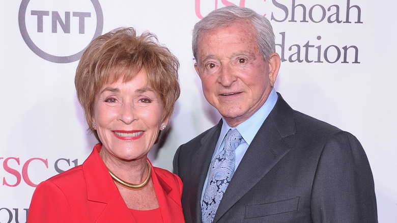 Judge Judy and Jerry Sheindlin, smiling together