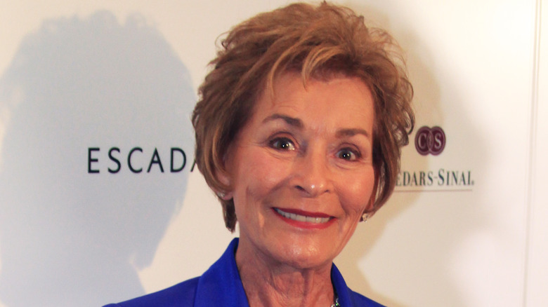 Judy Sheindlin smiles on the red carpet