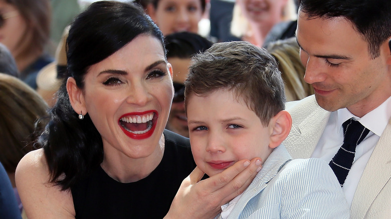 Julianna Margulies and family 