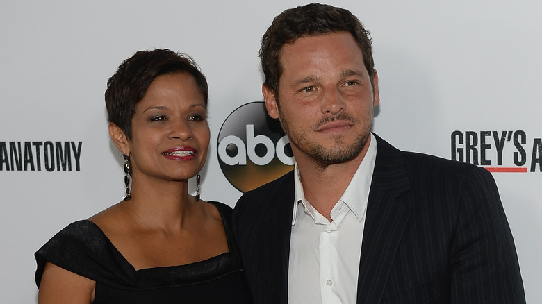 Keisha Chambers and Justin Chambers smiling