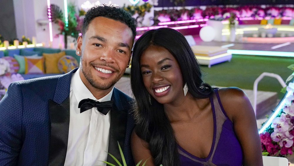 Justine Ndiba and Caleb Corprew Love Island