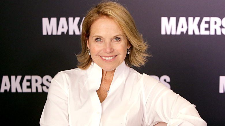 Katie Couric posing