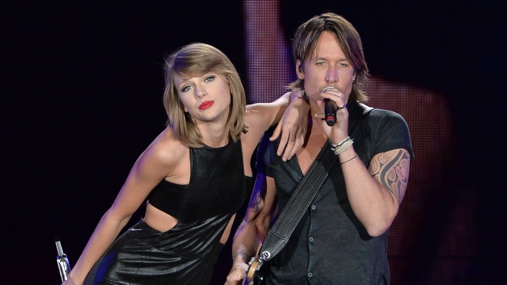 Taylor Swift and Keith Urban