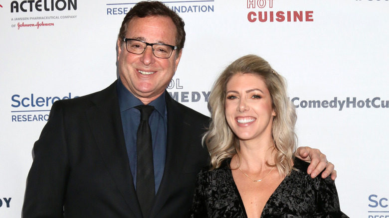 Bob Saget and Kelly Rizzo in 2019