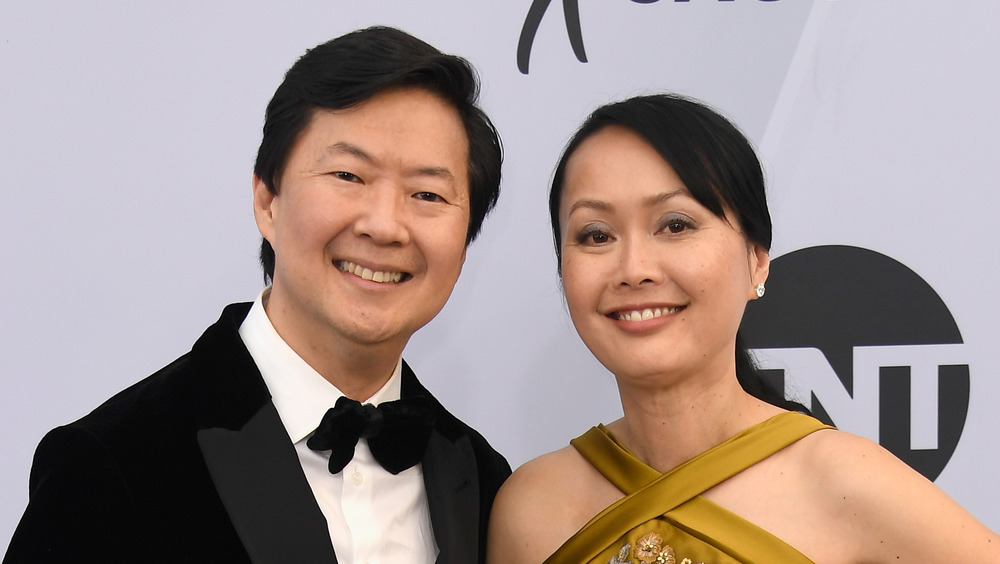 Ken Jeong Tran Jeong smiling on the red carpet