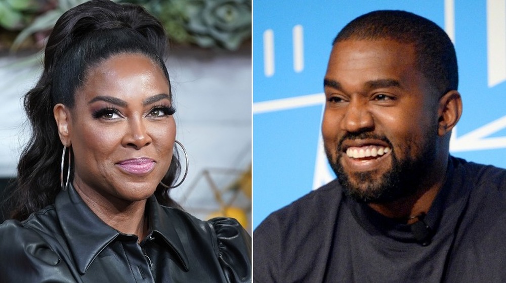 Kenya Moore Kanye West