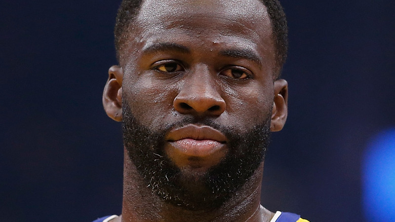 Draymond Green with gray whiskers 