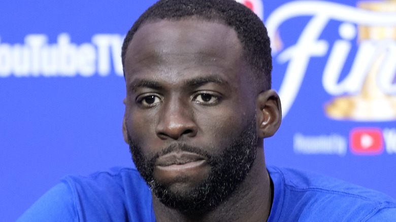 Draymond Green at a Finals post-game press conference 