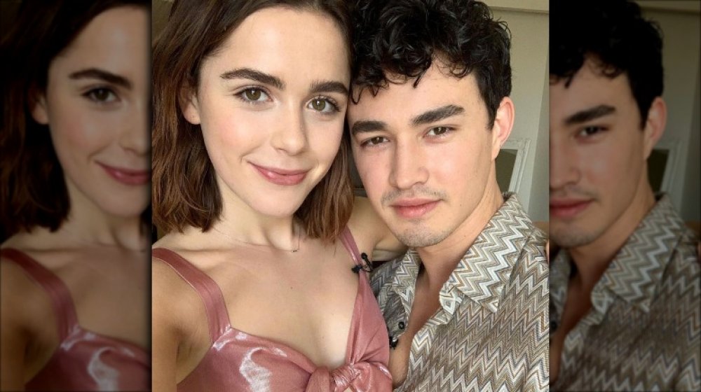 Kiernan Shipka and Gavin Leatherwood