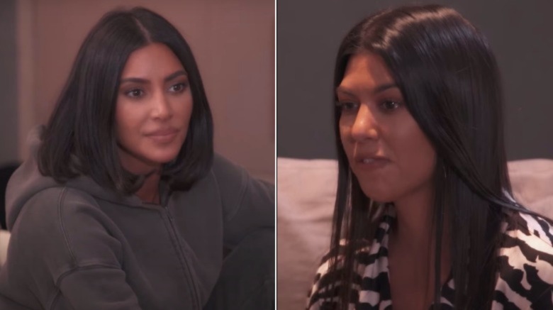 Kim and Kourtney fight over candy in 2018 