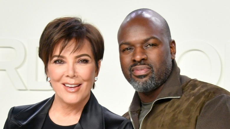 Corey Gamble and Kris Jenner