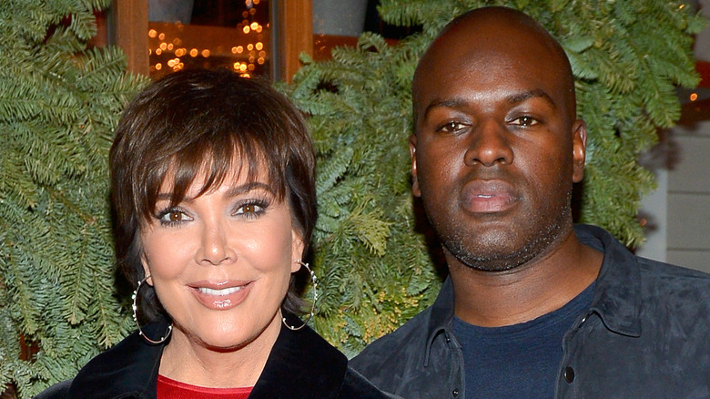 Kris Jenner with her boyfriend Corey