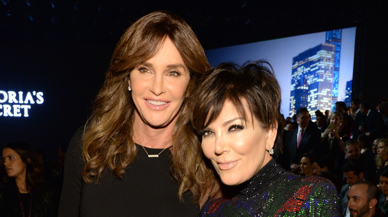 Kris Jenner and Caitlyn Jenner at Victoria's Secret event