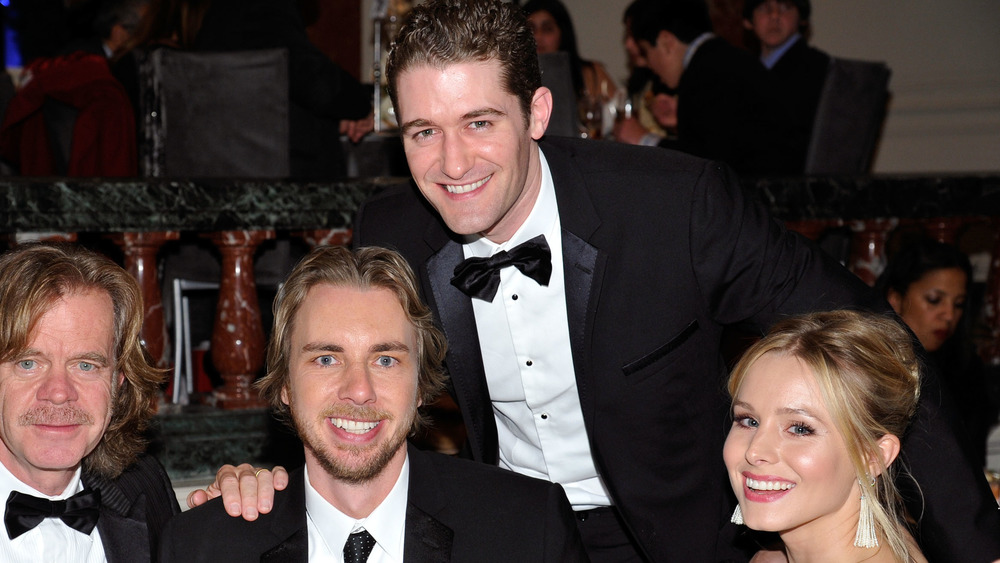 William H. Macy, Dax Shepard, Matthew Morrison and Kristen Bell at an event