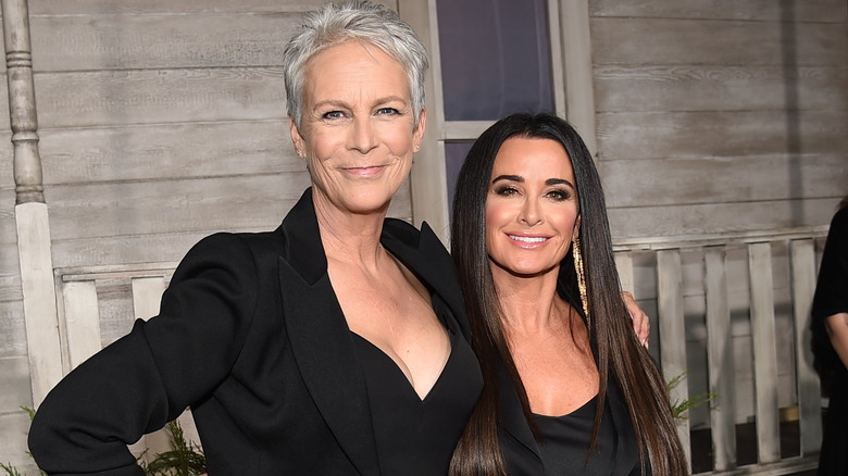 Jamie Lee Curtis and Kyle Richards red carpet 