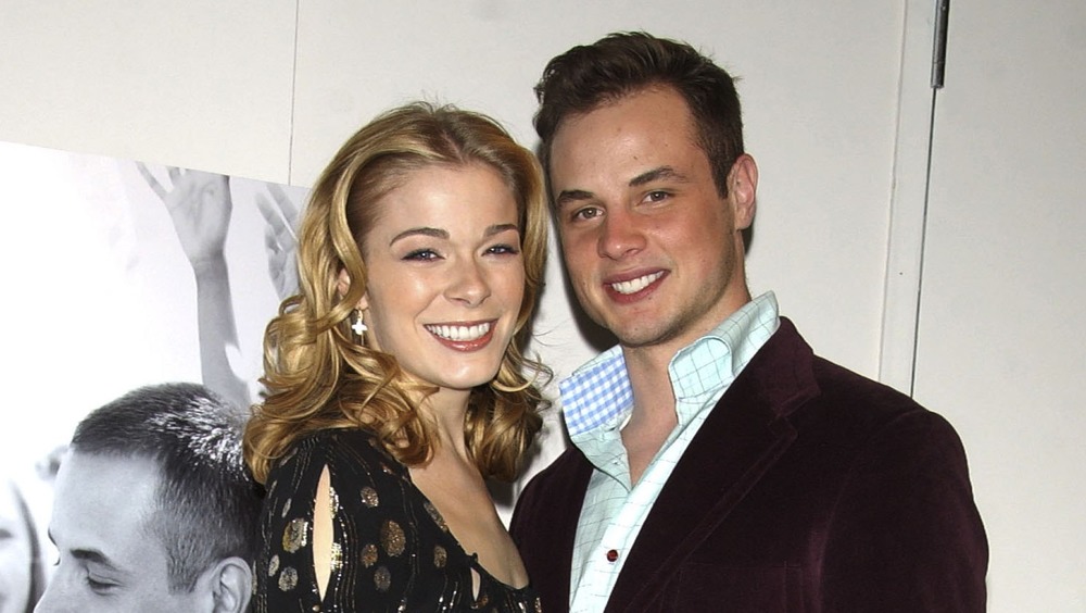 LeeAnn Rimes and Dean Sheremet smiling