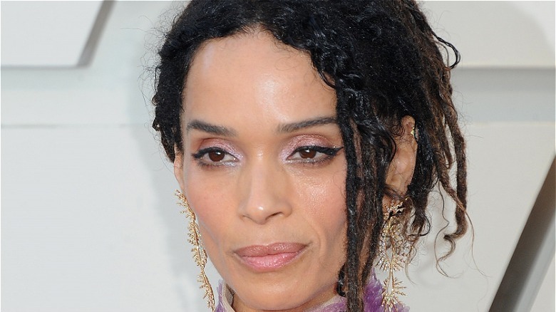 Lisa Bonet smiling at Oscars 2019