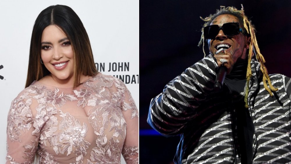 Denise Bidot and Lil Wayne 