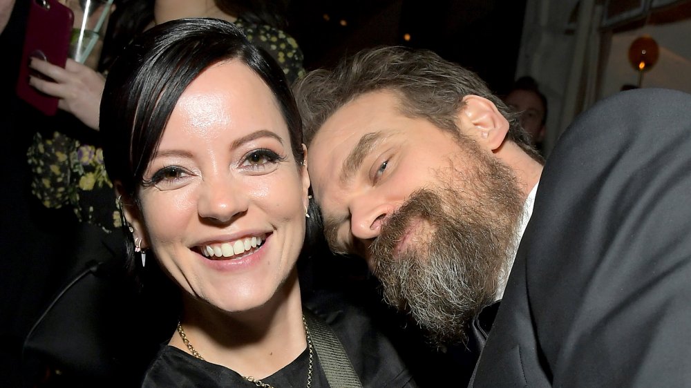 Lily Allen and David Harbour