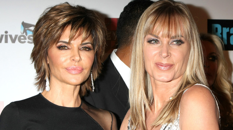 Lisa Rinna and Eileen Davidson posing together