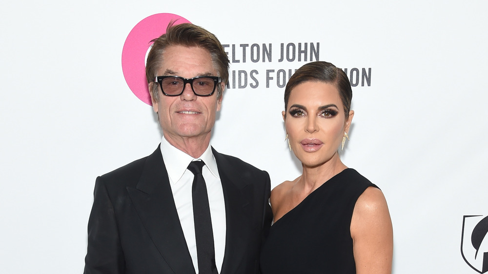 Lisa Rinna and Harry Hamlin