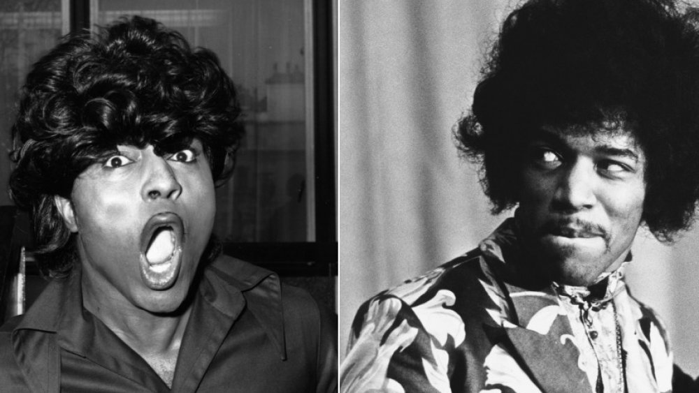 Little Richard and Jimi Hendrix