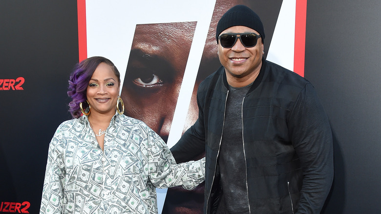 LL Cool J and Simone Smith smiling