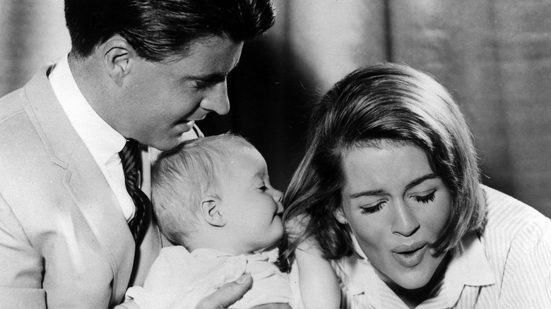 Kristin and Ricky Nelson with daughter Tracy