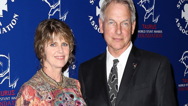 Mark Harmon with wife Pam Dawber