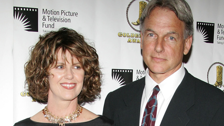 Mark Harmon with wife Pam Dawber