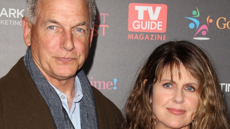 Mark Harmon with wife Pam Dawber