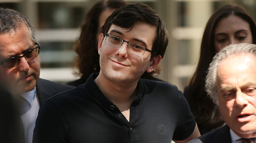 Martin Shkreli grins at the camera