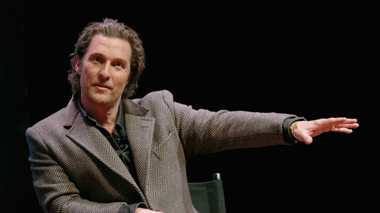 Matthew McConaughey speaking 