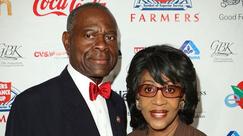 Maxine Waters and husband Sid Williams